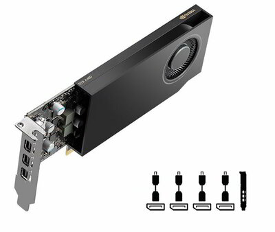 PNY - NVIDIA A400 LOWPROFILE - VCNRTXA400-PB