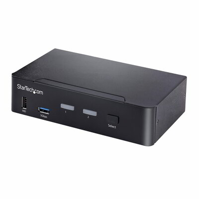 Startech - 2 portos USB-C KVM kapcsoló - SC01-5204-12B