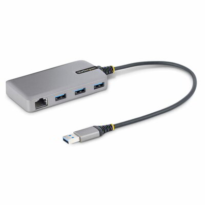 Startech - 3 portos USB hub Ethernettel - 5G3AGBB-USB-A-HUB