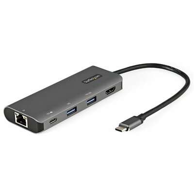 Startech - USB C Többportos Adapter - DKT31CHPDL