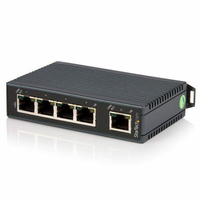 Startech - 5 portos ipari Ethernet kapcsoló - IES5102