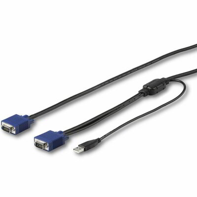 Startech - 4,6 m-es (15 láb) USB KVM kábel - RKCONSUV15