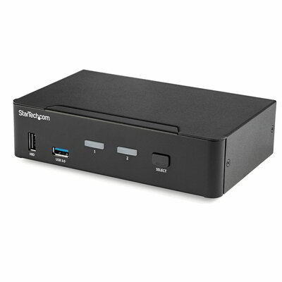Startech - 2 portos DisplayPort KVM kapcsoló - SV231DPU34K