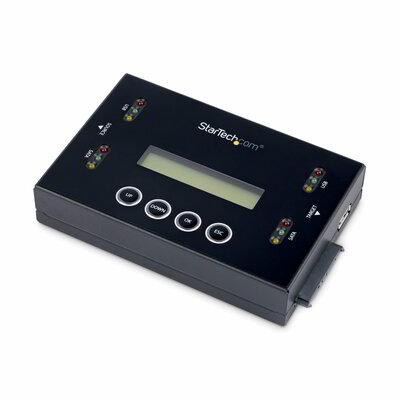 Startech - 1:1 önálló merevlemez- és USB flash meghajtó-másoló és törlő - SU2DUPERA11