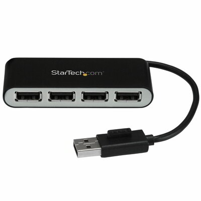 Startech - 4 portos hordozható USB 2.0 - ST4200MINI2