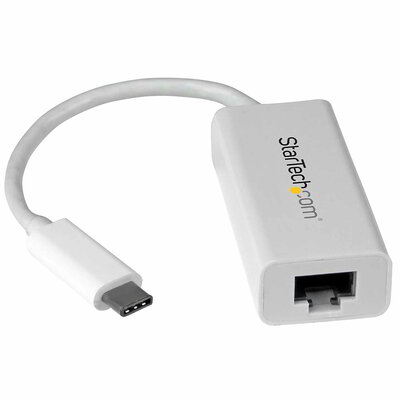 Startech - USB-C - Gigabit Ethernet adapter, fehér - US1GC30W