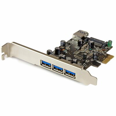 Startech - 4 portos PCI Express USB 3.0 kártya - PEXUSB3S42