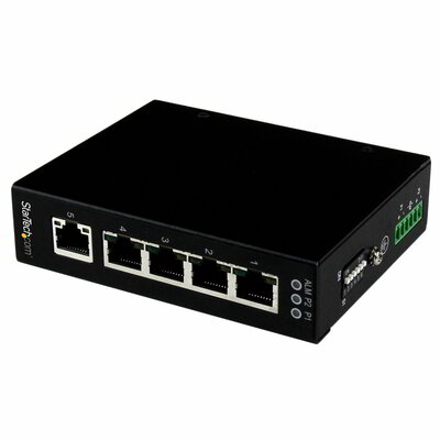 Startech - 5 portos, nem menedzselt ipari gigabites Ethernet kapcsoló - IES51000