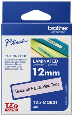 Brother - TZe-MQE31 12 mm széles 4 m hosszú szalagkazetta