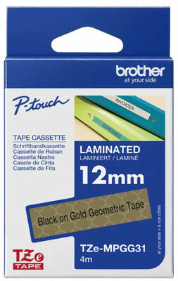 Brother - TZe-MPGG31 12mm széles 4 m hosszú szalagkazetta