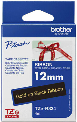 Brother - TZe-R334 12 mm széles 4 m hosszú szövetszalag