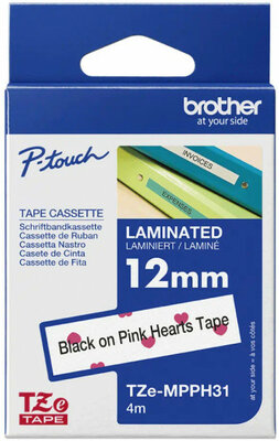 Brother - TZe-MPPH31 12 mm széles 4 m hosszú szalagkazetta