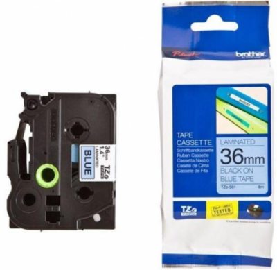 Brother - TZe-561 36 mm széles 8 m hosszú szalagkazetta