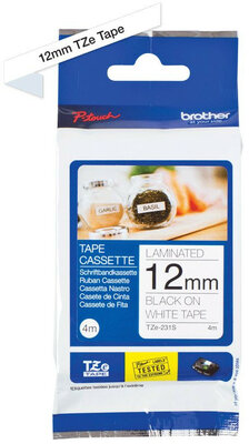 Brother - TZe-231 12 mm széles 4 m hosszú szalagkazetta