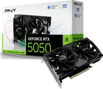PNY RTX5050 - Dual Fan - VCG50508DFXPB1
