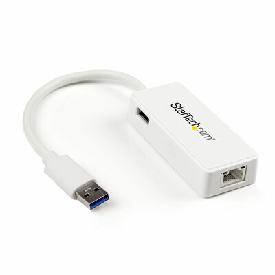 Startech - USB 3.0 - Gigabit Ethernet adapter hálózati adapter USB porttal - USB31000SPTW
