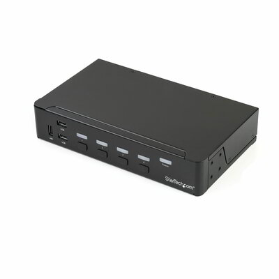 Startech - 4 portos DisplayPort KVM kapcsoló - SV431DPU3A2