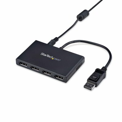 Startech - 4 portos DisplayPort 1.2 elosztó, DisplayPort - MSTDP124DP