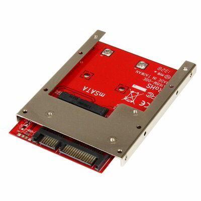 Startech - mSATA SSD 2,5 hüvelykes SATA adapter átalakító - SAT32MSAT257