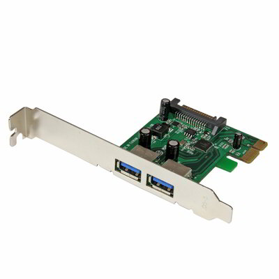 Startech - 2 portos PCI Express PCIe SuperSpeed ​​(5Gbps) USB 3.0 kártyaadapter UASP-vel - PEXUSB3S24