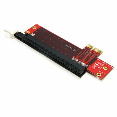 Startech - PCI Express X1 - X16 alacsony profilú bővítőhely-adapter - PEX1TO162