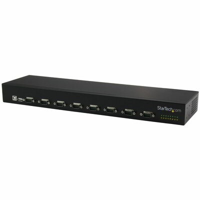 Startech - 8 portos USB-soros adapter hub - ICUSB23208FD