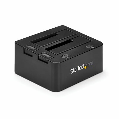 Startech - Kétrekeszes USB 3.0 - SATA merevlemez-dokkolóállomás - SDOCK2U33