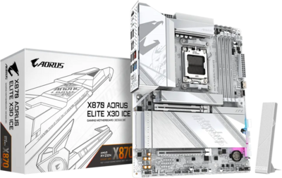 GIGABYTE X870 AORUS ELITE X3D ICE