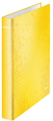 Leitz Wow A4 2 gyűrűs sárga gyűrűskönyv - 42410016