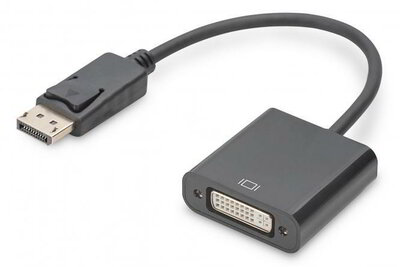 Assmann-DIGITUS aktív DisplayPort adapter / átalakító, DP - DVI - DB-340414-001-S