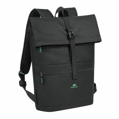 RivaCase 5567 Gremio Eco Rolltop 15L hátizsák 15,6" fekete - 4260709015705