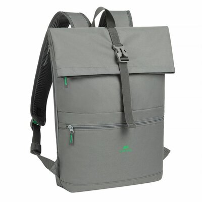 RivaCase 5567 Gremio Eco Rolltop 15L hátizsák 15,6" szürke - 5567 GREY