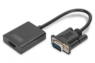 Assmann-DIGITUS VGA - HDMI átalakító - DA-70473