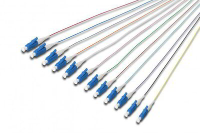 Assmann-DIGITUS színes pigtailek, LC OS2 09/125 µ, Simplex - DK-29332-02
