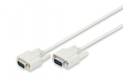 Assmann-DIGITUS adatátviteli csatlakozókábel, D-Sub9/M - D-Sub9/M 2m - AK-610107-020-E