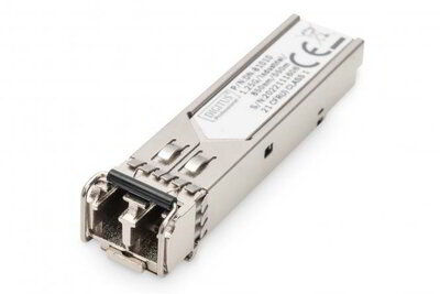Assmann-DIGITUS Ipari mini GBIC (SFP) modul, 1,25 Gbps, 0,55 km - DN-81010