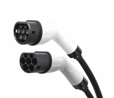 Gembird -2-es típusú töltőkábel, 16A, 1 fázisú (3,7 kW), 8 m - EV-T2MF-3.7KW-8M