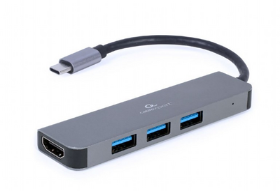 Gembird - USB Type-C 2 az 1-ben többportos adapter (elosztó + HDMI) - A-CM-COMBO2-01