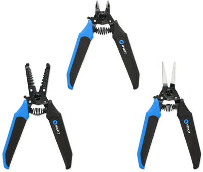 IFixit - Mandible 3darabos fogó készlet - Fekete/Kék - IF145-550-1