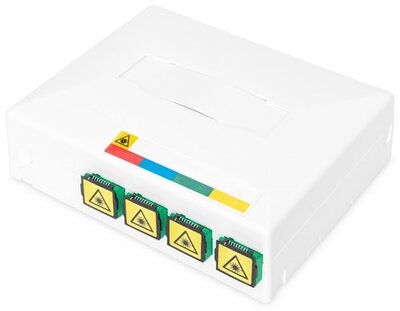 DIGITUS - FTTH ház 4 db SC SX csatolóval - DN-931094