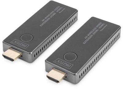 DIGITUS - 4K vezeték nélküli HDMI jelerősítő készlet, 30 m, 4K/30Hz - DS-55323
