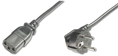 DIGITUS - tápkábel csatlakozókábel 75cm - AK-440109-008-S