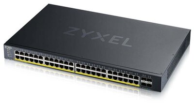 ZyXEL XGS1935-52HP 48xGbE PoE LAN (375W) 4xSFP+ port Lite-L3 smart menedzselhető PoE switch