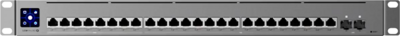 Ubiquiti USW-PRO-XG-24-EU Layer 3 Etherlighting 16x 10 GbE, 8x 2.5 GbE, and 2x 25G SFP28 ports