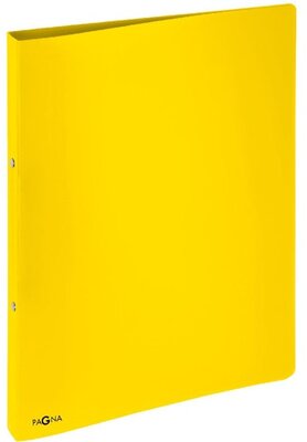 Pagna - A4 PP 16mm 2 gyűrű sárga gyűrűs mappa