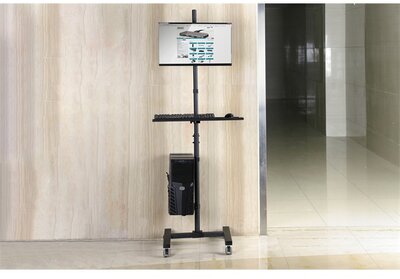 DIGITUS - mobil munkaállomás egyedi magasságállítással - DA-90374