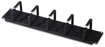 DIGITUS - kábelrendező panel kábelgyűrűkkel 483 mm-es (19") szekrényekhez, 2U - DN-19 ORG-2U-SW