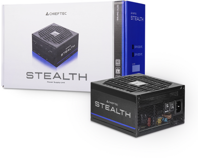 Chieftec - Stealth 1000W tápegység 80+ Platinum ATX 3.1 - SPX-1000-FC