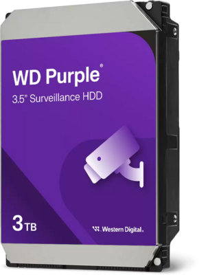 WESTERN DIGITAL - PURPLE 3TB - WD34PURZ