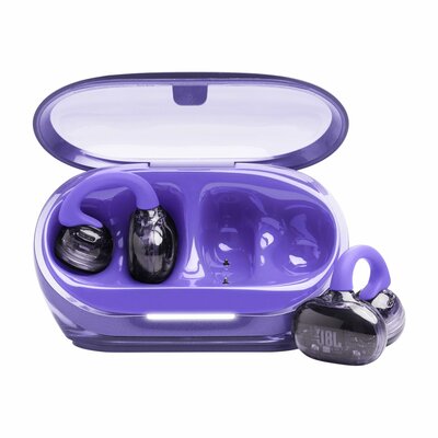 JBL - Soundgear Clips TWS Bluetooth Headset Ghost Purple - JBLSNDGEARCLPUR